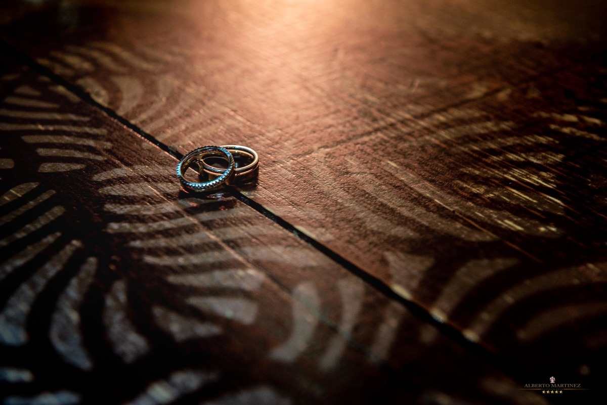 Alianças dos noivos