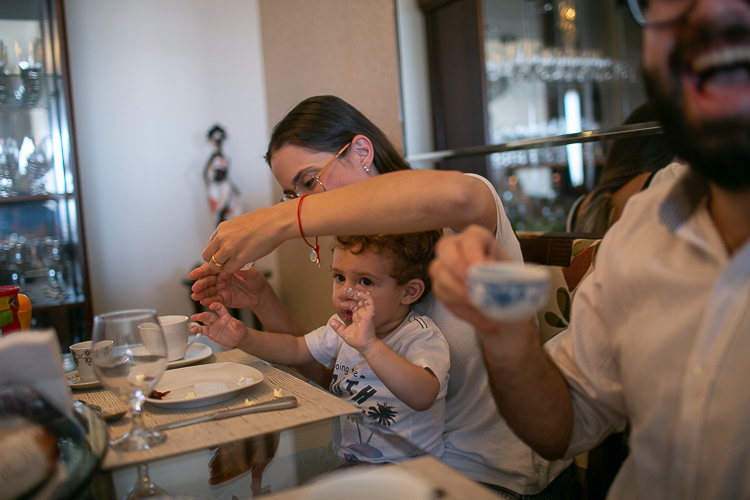 lifestyle familia cafe da manha