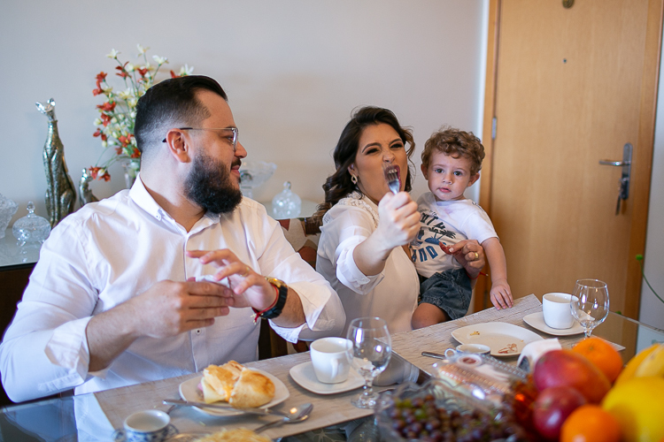 lifestyle familia cafe da manha