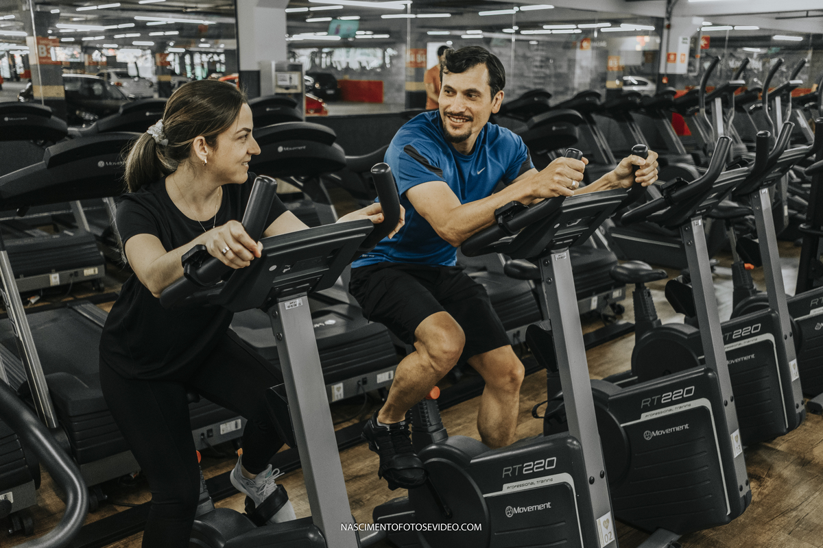 Ensaio casal academia 