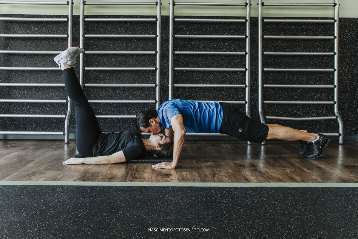 Ensaio casal academia 