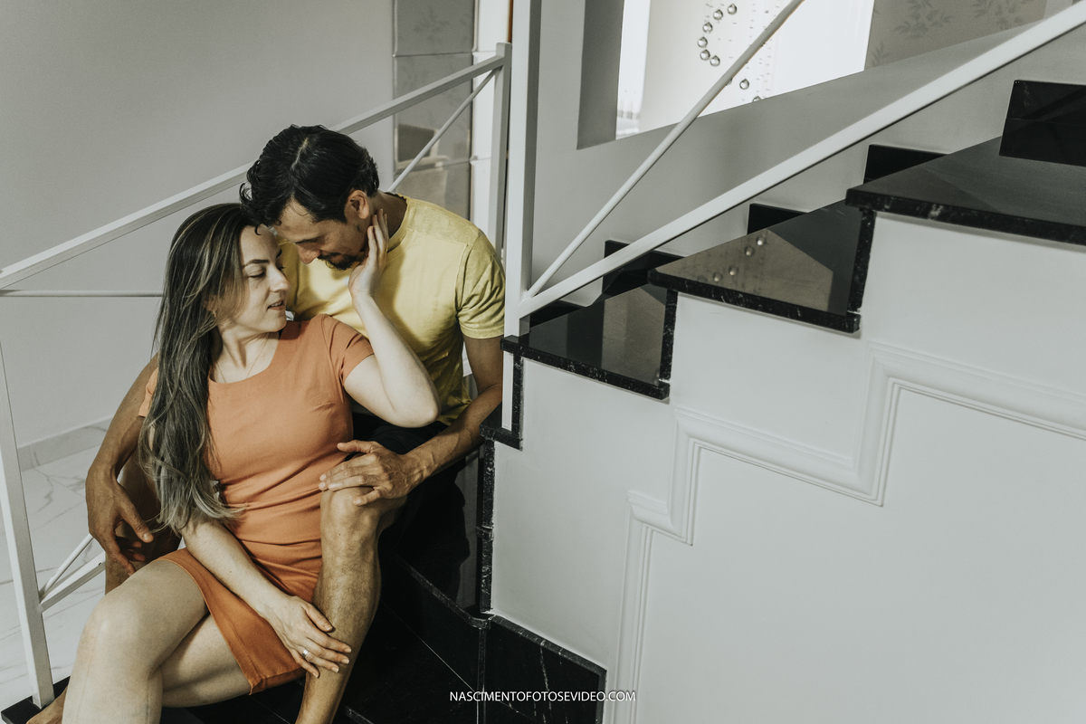 Ensaio casal academia 