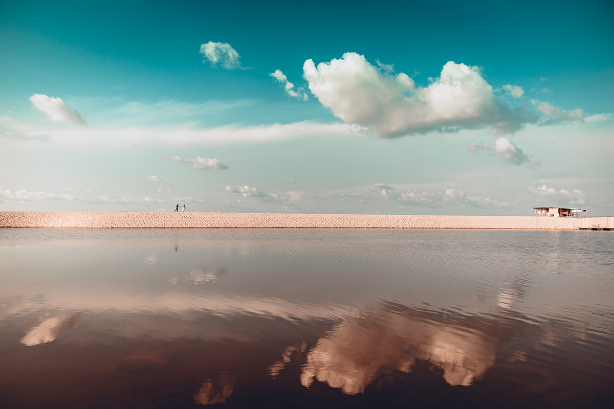 PRÉ WEDDING ELIAS E SABRINA NA PRAIA DE AÇUTUBA   NOIVOS CORRENDO 