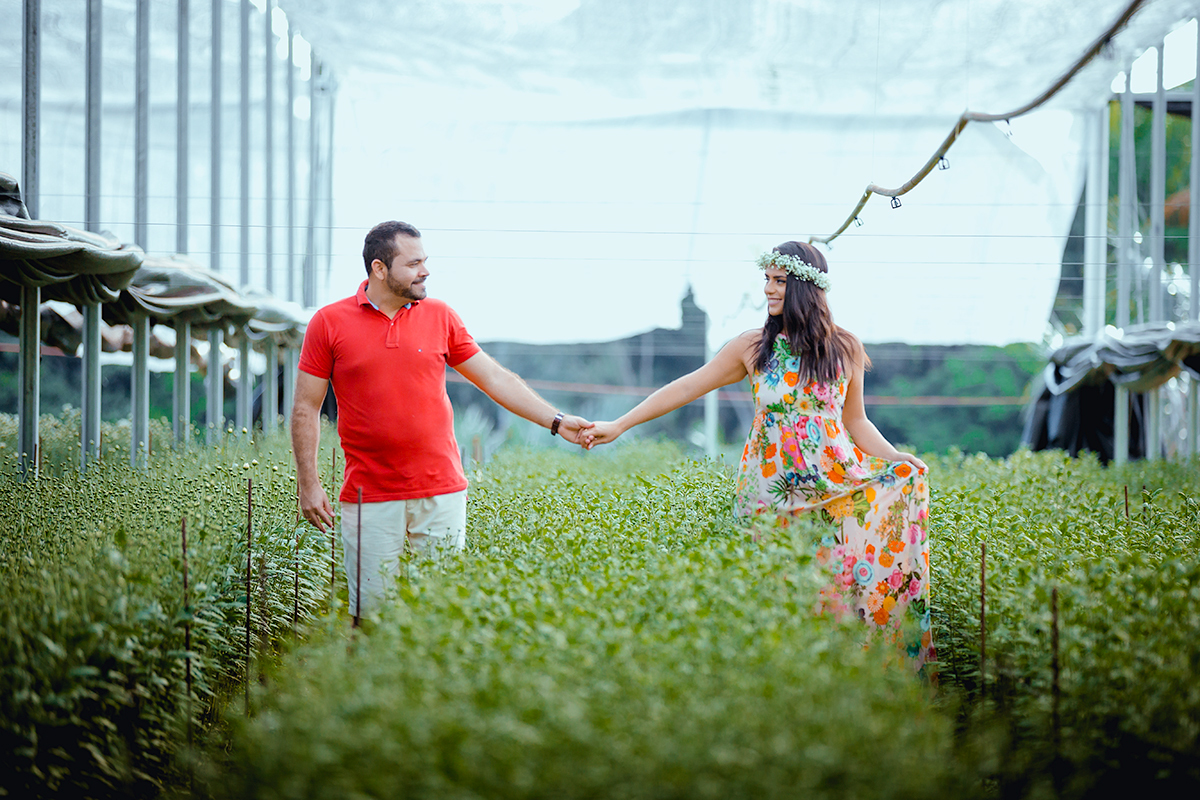 ENSAIO NA FLORICULTURA NO IRANDUBA 