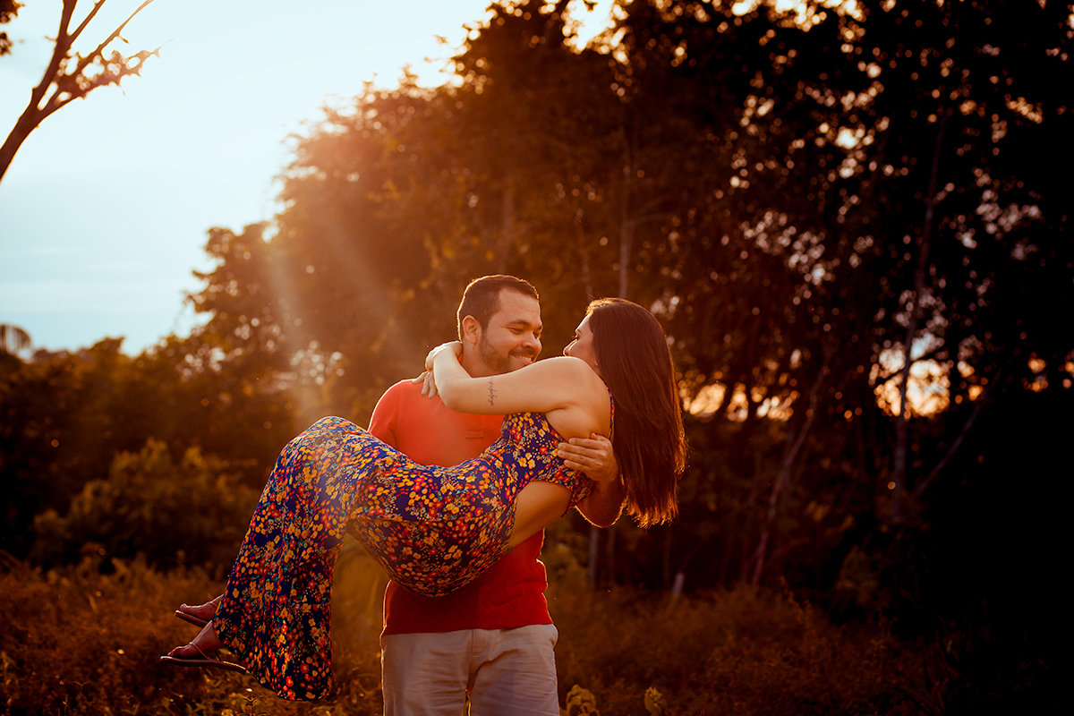 ENSAIO COM POR DO SOL 