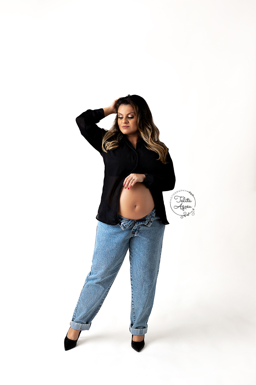 gestante guarujá ensaiogestante estudio familia baixada santista talitaqueu fotos fotografia ensaioestudio doceespera maternidade
