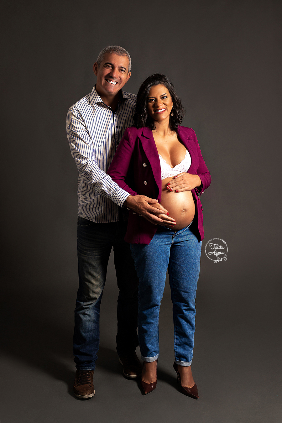 gestante guarujá ensaiogestante estudio familia baixada santista talitaqueu fotos fotografia ensaioestudio doceespera