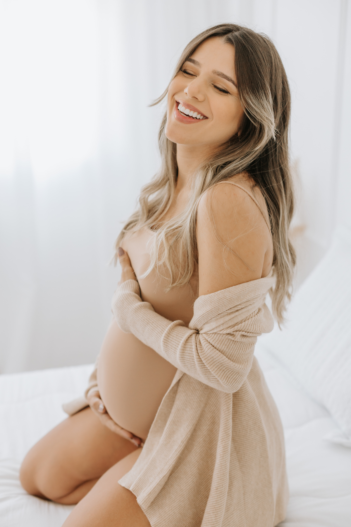 Ensaio Gestante Clean Petrópolis 