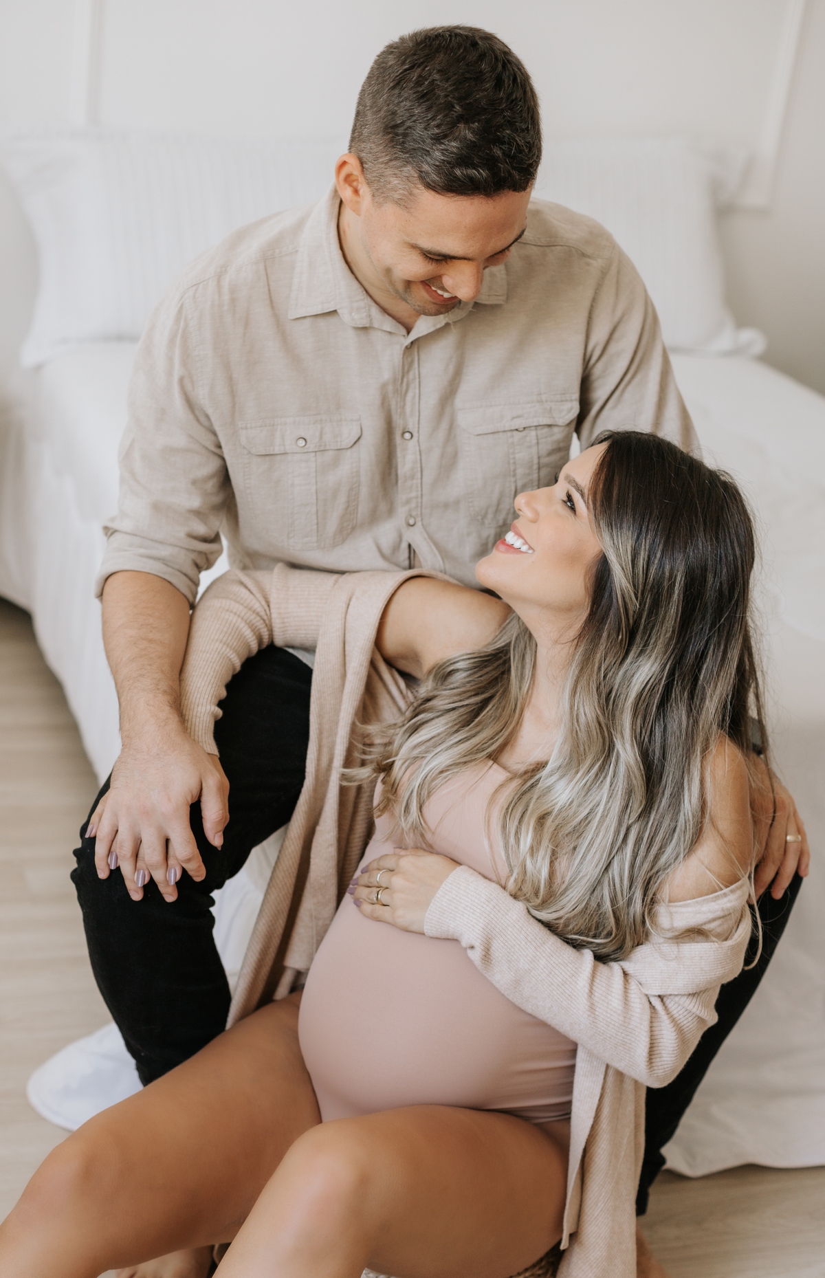 Ensaio Gestante Clean Petrópolis 