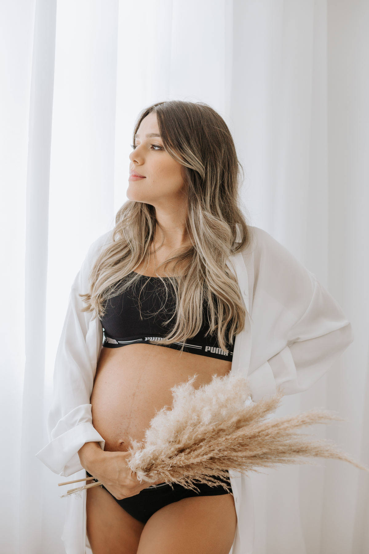 Ensaio Gestante Clean Petrópolis 