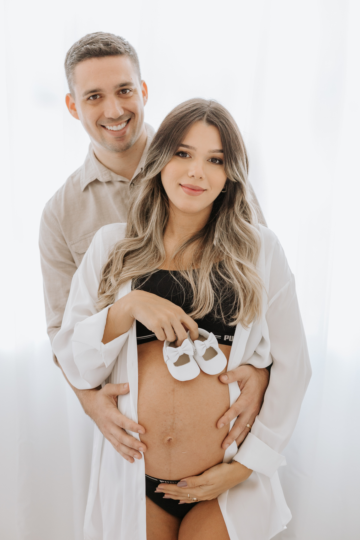 Ensaio Gestante Clean Petrópolis 