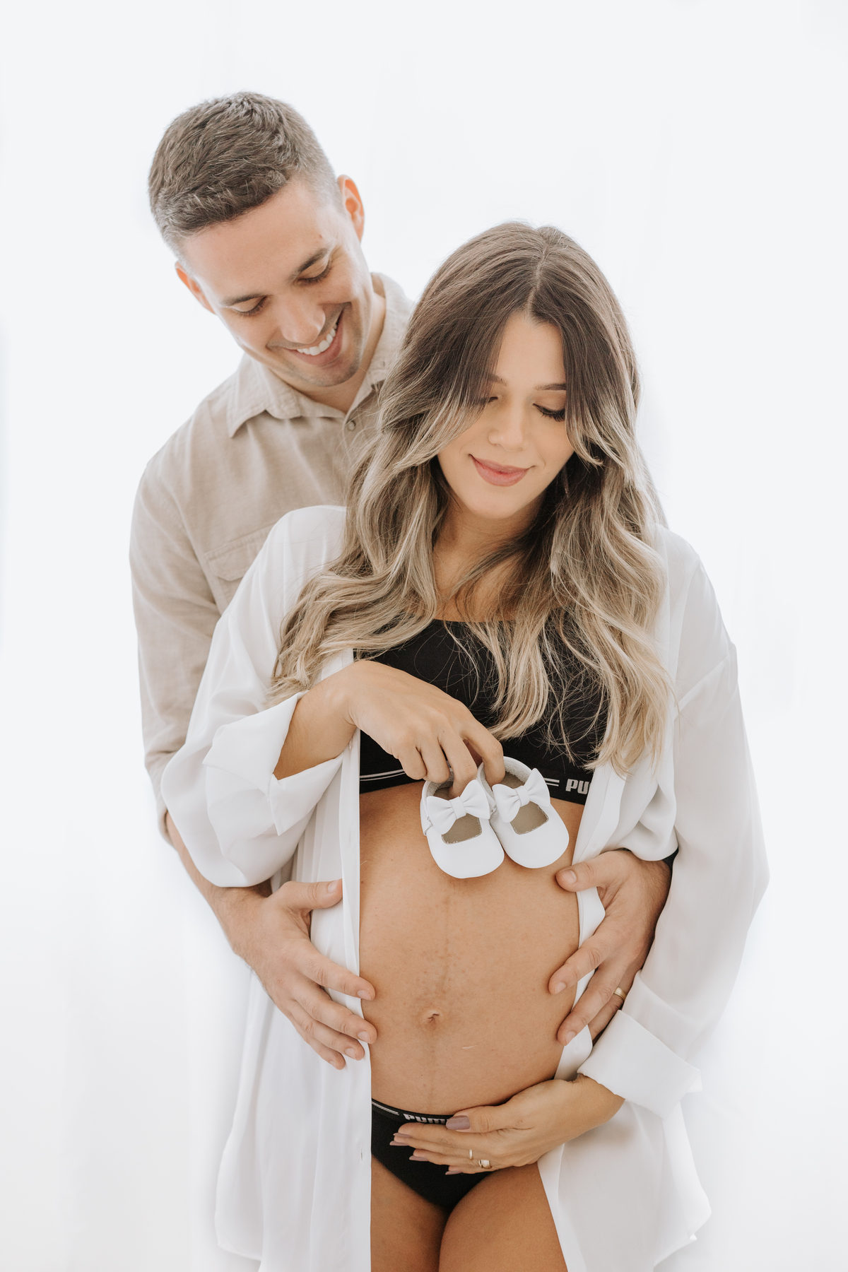 Ensaio Gestante Clean Petrópolis 