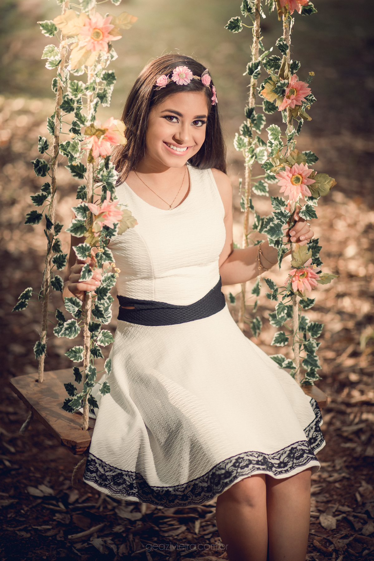 15 anos no balanço  registrado pelo fotógrafo de 15 anos Geazi Vieira