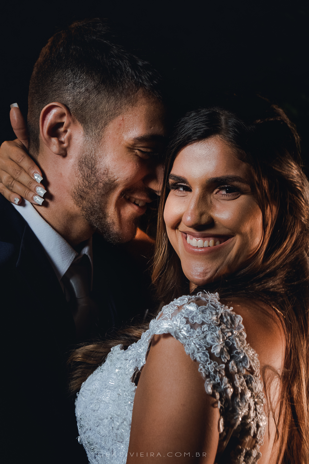 ensaio do casal após casamento Fotografo de casamento Geazi Vieira