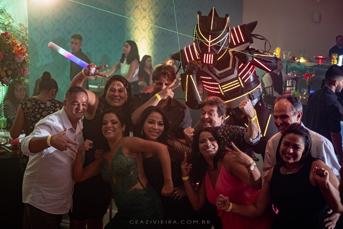 festa de debutante em pistsa de dança 
