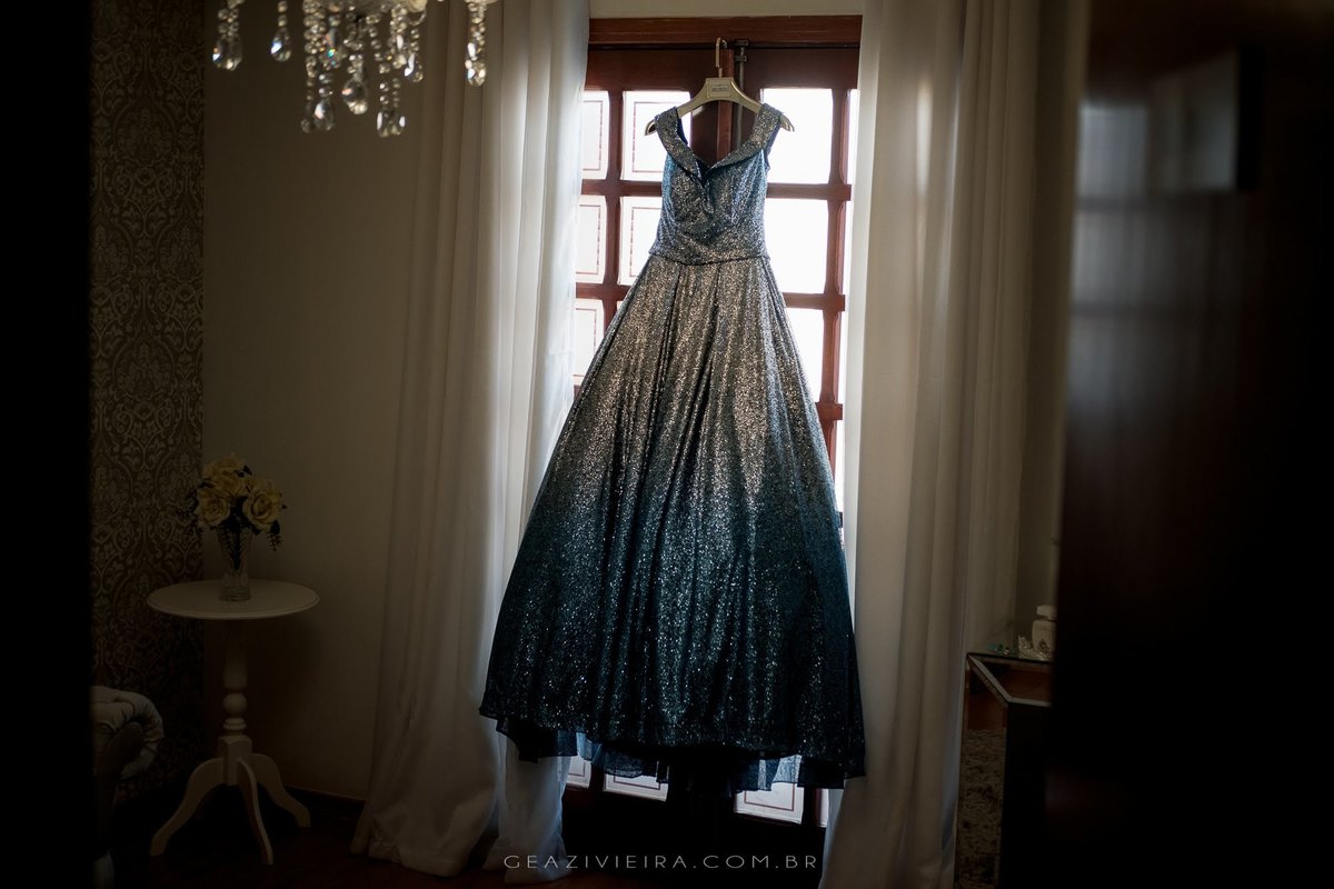 vestido de debutante