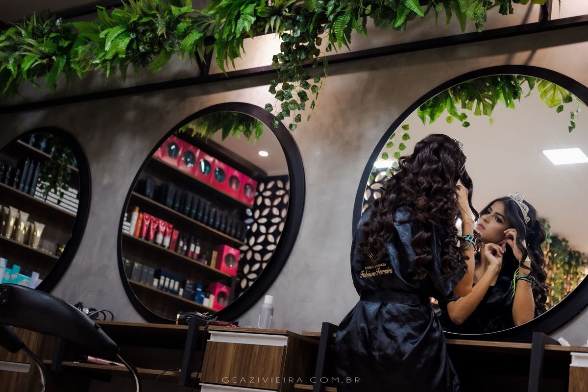 penteado para debutante 