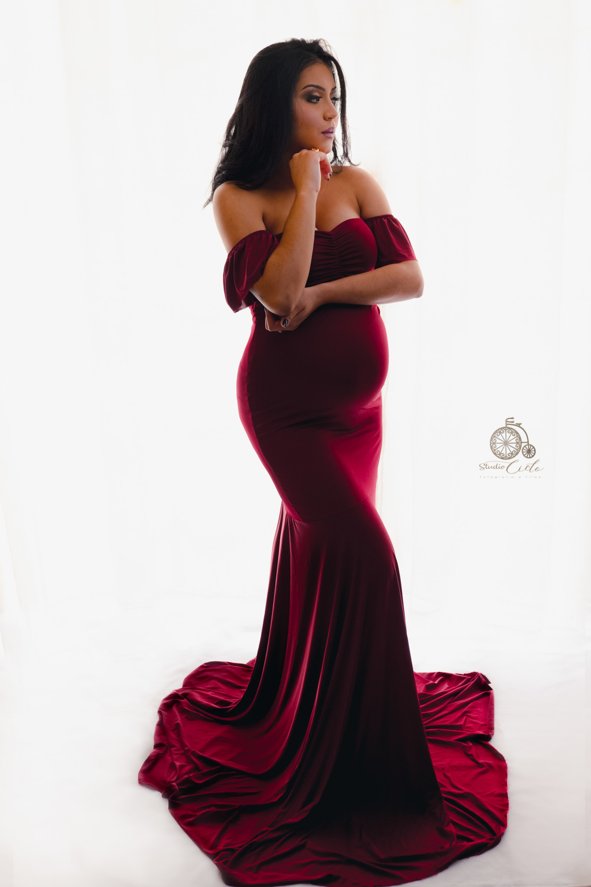 VESTIDO QUENTES PARA ENSAIO DE GESTANTE