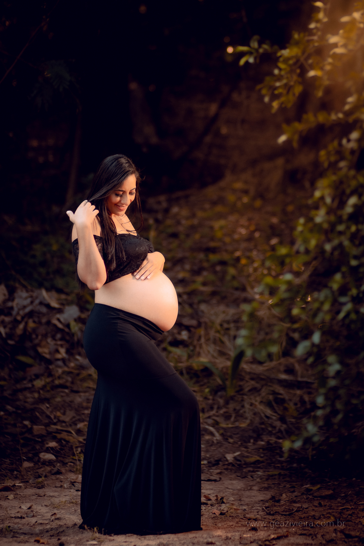 gestante de sete meses