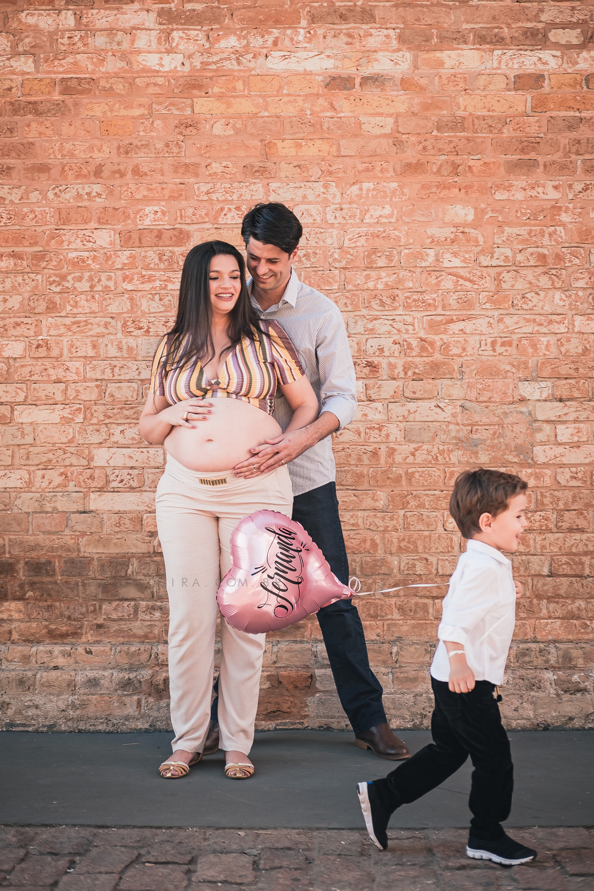 ensaio de gestante com balão 