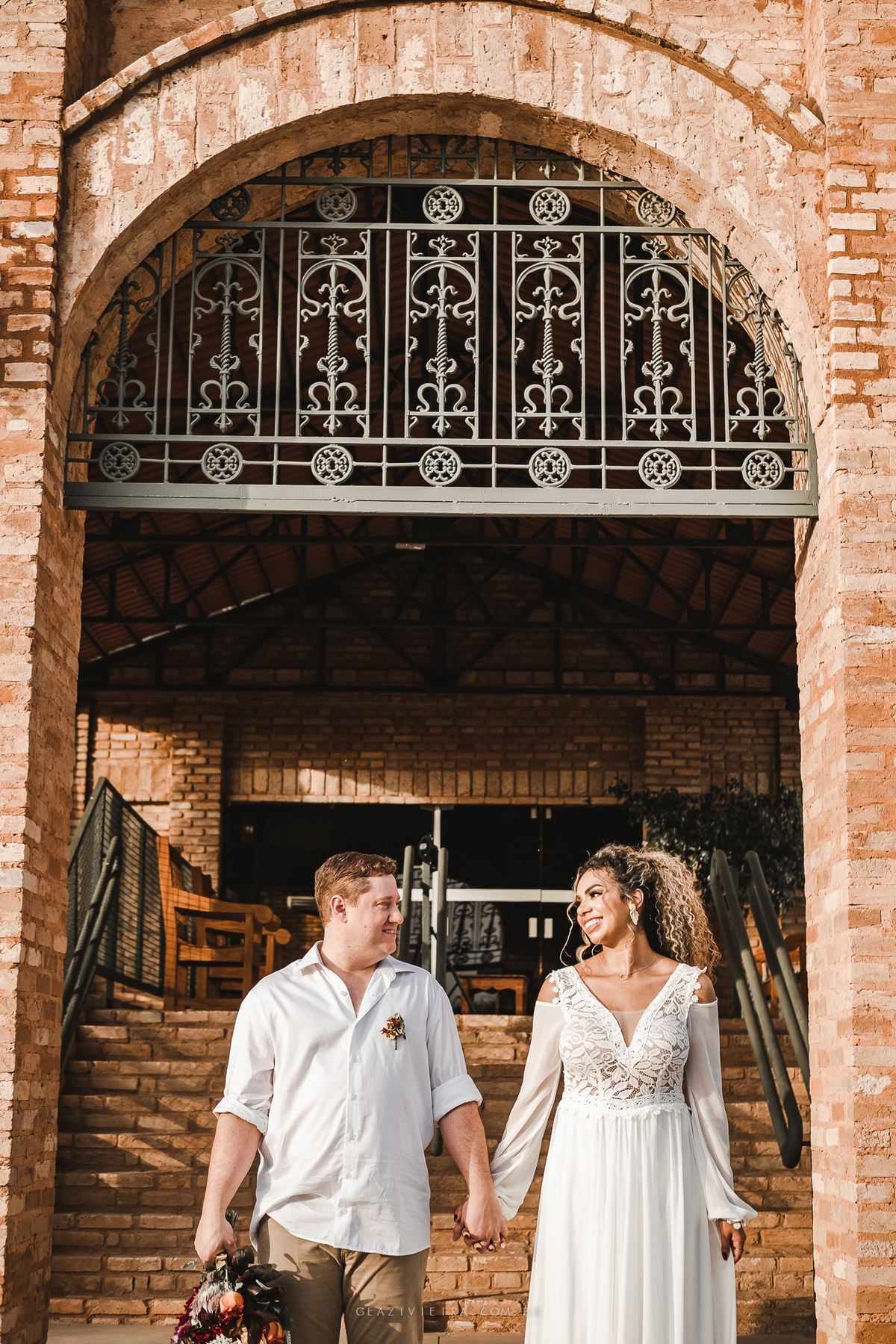 Fotografia de casal Boho