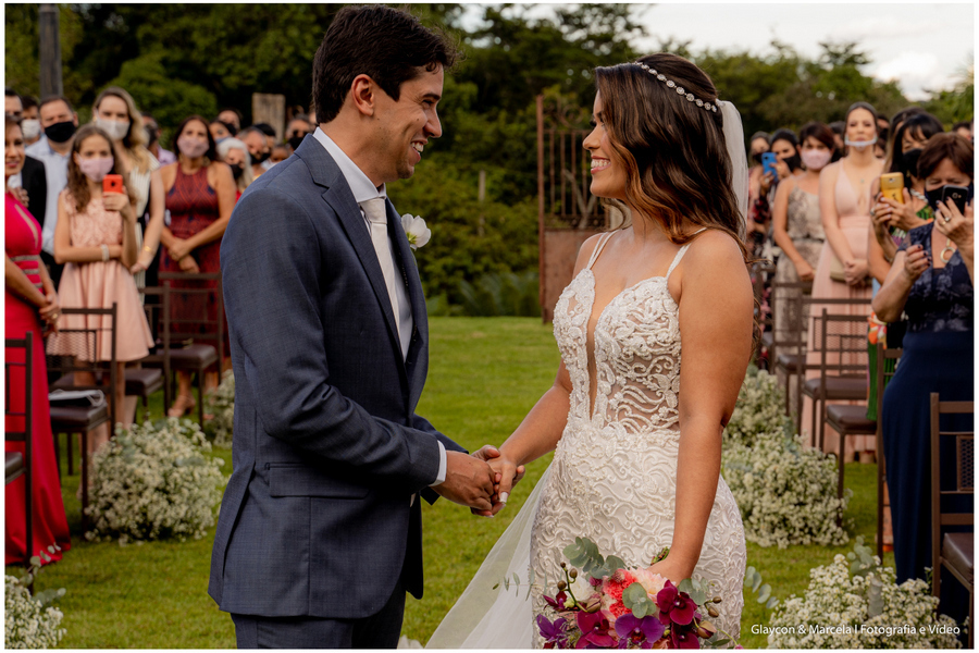 Fotografo de casamento em Contagem - Minas Gerais - Casamento ao ar livre em Contagem 