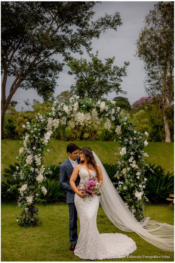 Fotografo de casamento em Contagem - Minas Gerais - Casamento ao ar livre em Contagem 