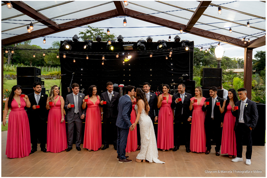 Fotografo de casamento em Contagem - Minas Gerais - Casamento ao ar livre em Contagem 