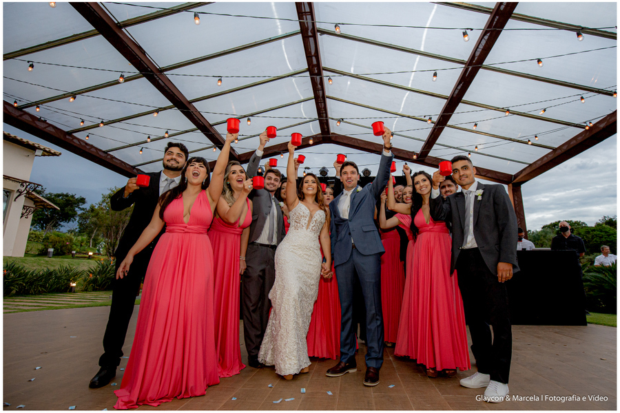 Fotografo de casamento em Contagem - Minas Gerais - Casamento ao ar livre em Contagem 
