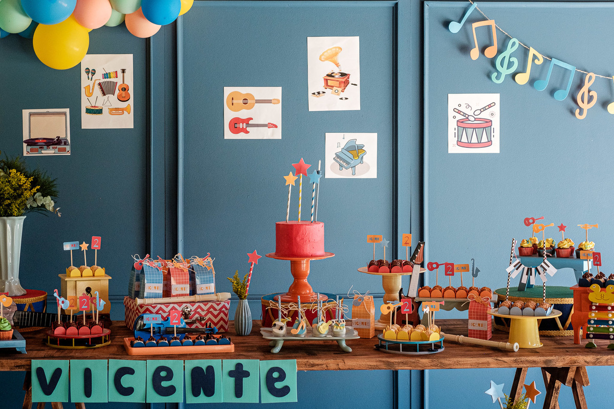 decoração de aniversario infantil nome aniversariante