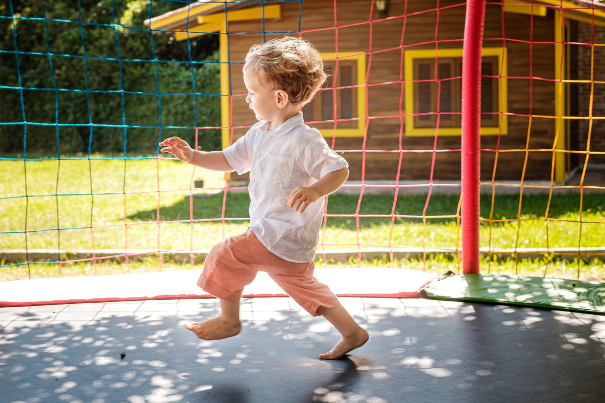 criança correndo