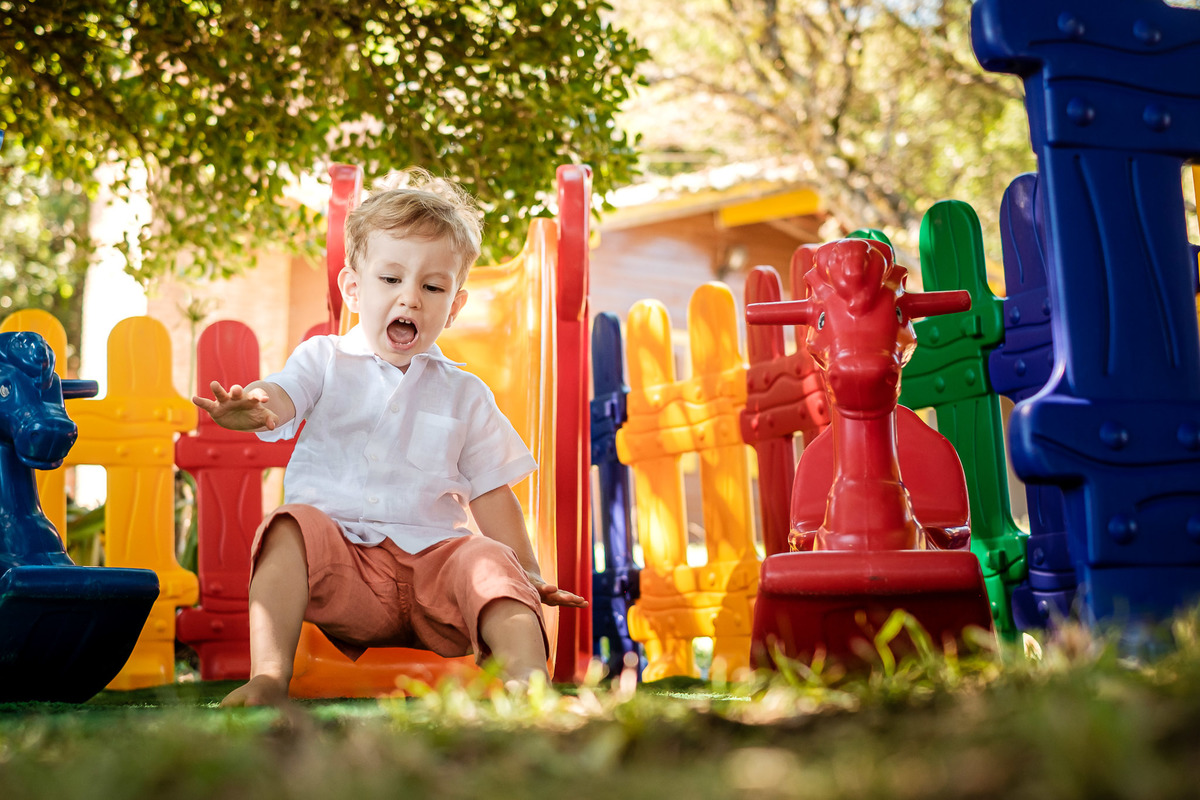 criança brincando