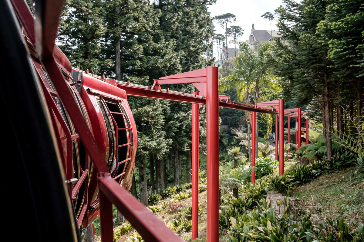 bondinho na aldeia do papai noel