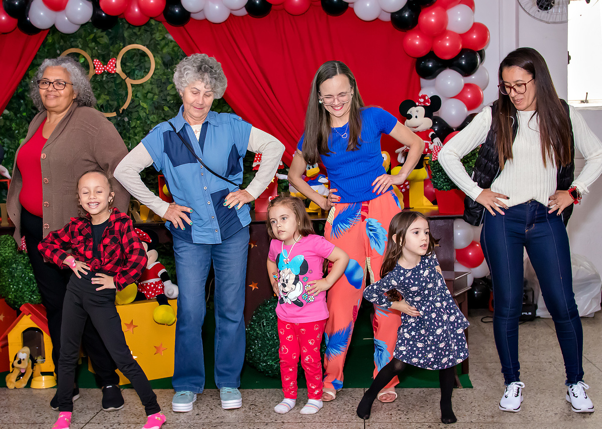 Dançando com a familia