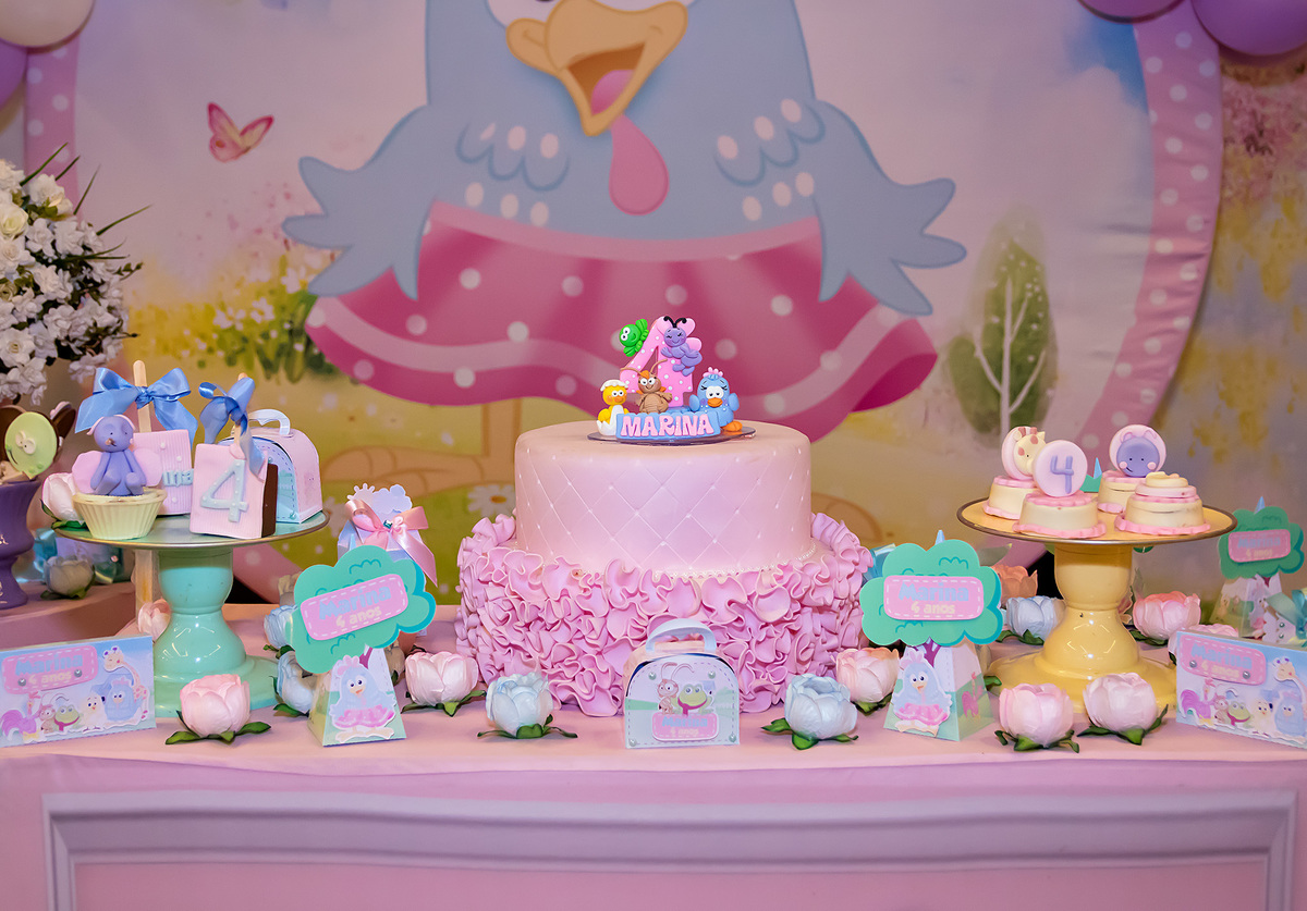 Meus 4 anos galinha pintadinha