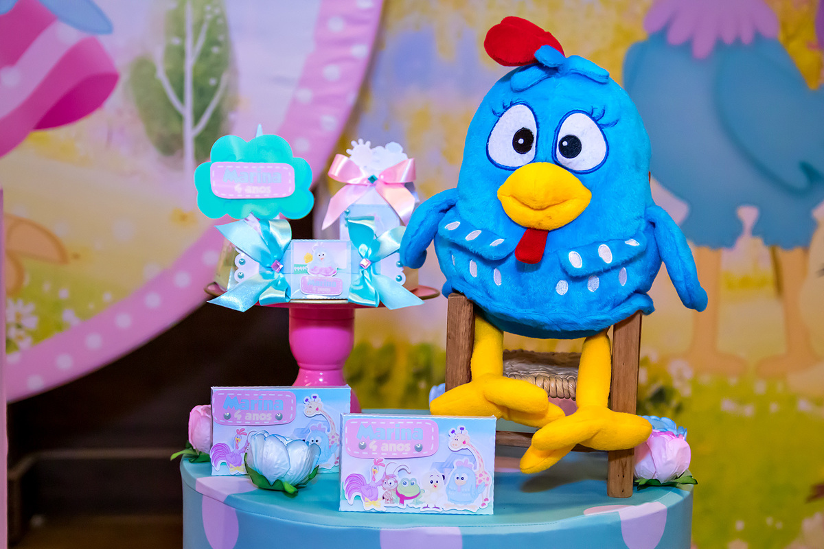 Decoração galinha pintadinha