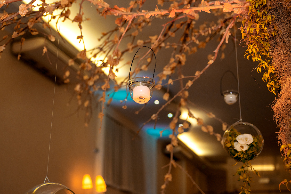 Decoração do buffet