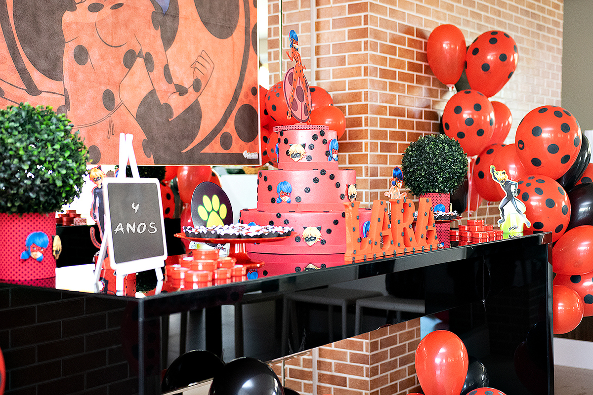 Mesa tema Ladybug