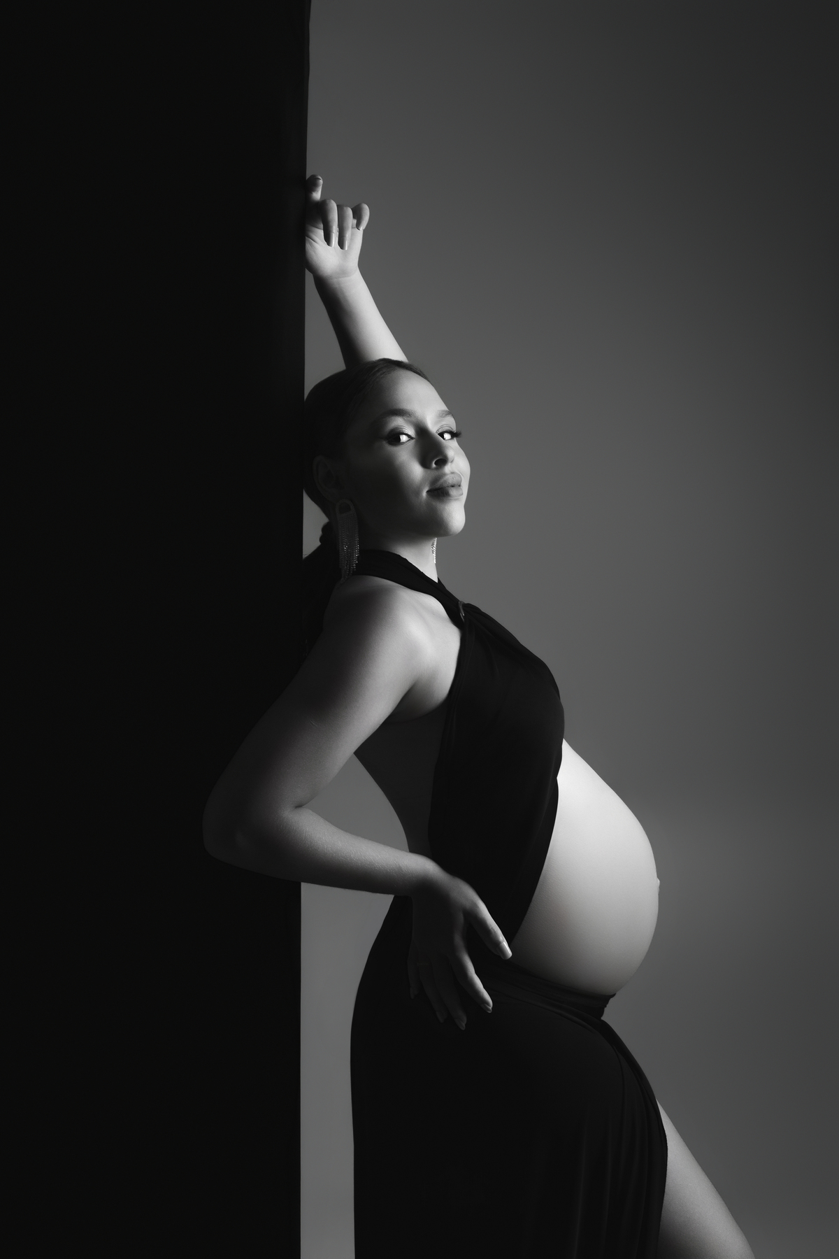 ensaio fotografico elegante para gestante, fotografia de gestante maringa, fotografa de gestante 