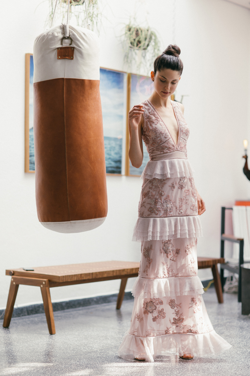 Modelo para Patricia Bonaldi na loja Prototype São Paulo - Clicada por Maya Morikawa