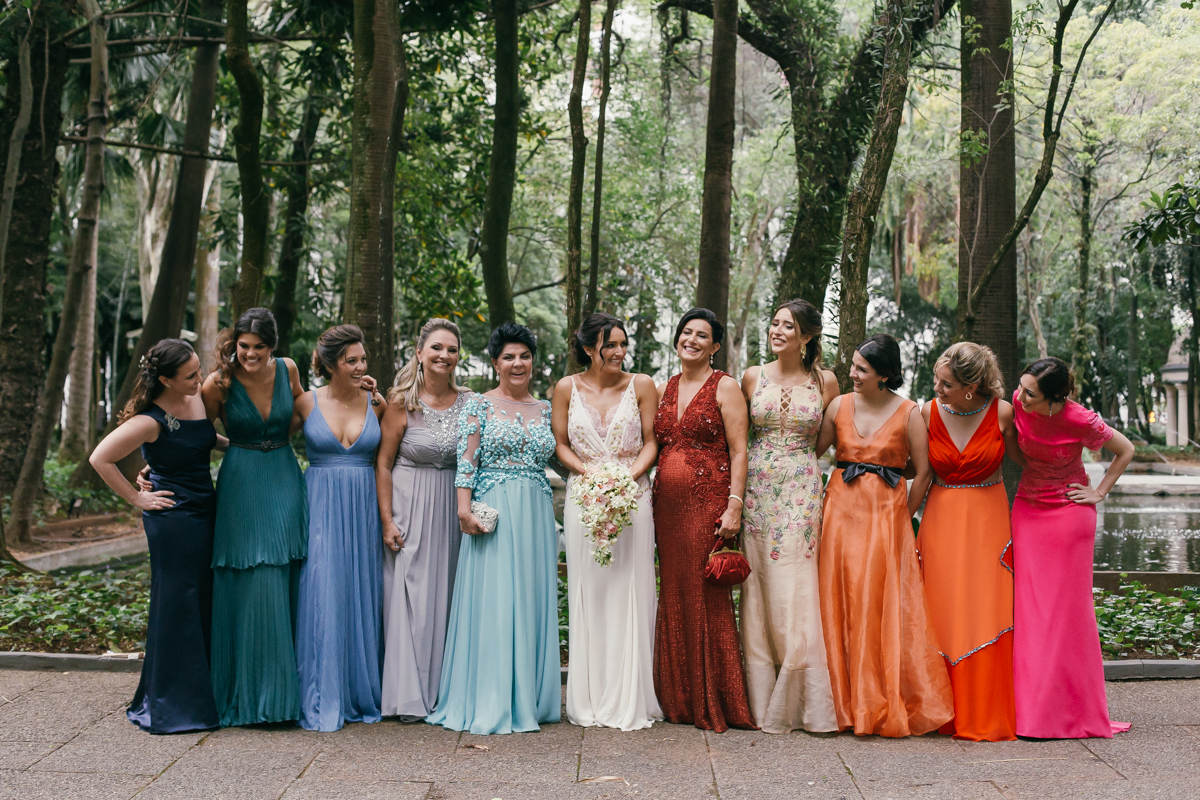 Casamento Iate Clube São Paulo Mães e Madrinhas
