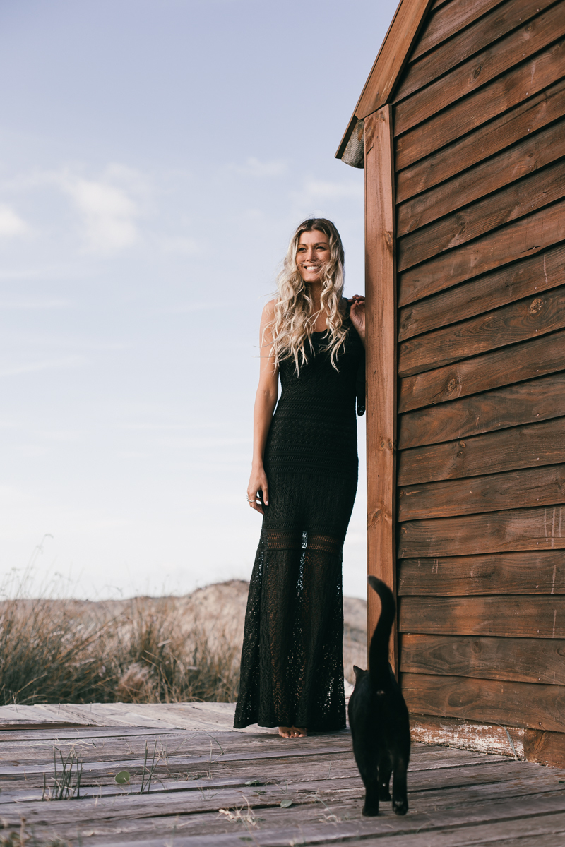 Galeria do Tricot com Sabrina Spitti em Colonia Del Sacramento - Foto por Maya Morikawa