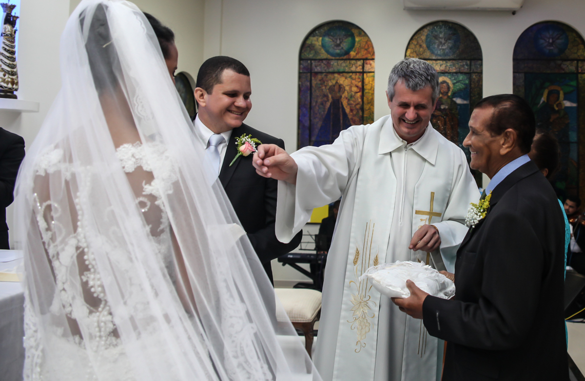 foto engraçada e criativa de casamento 
