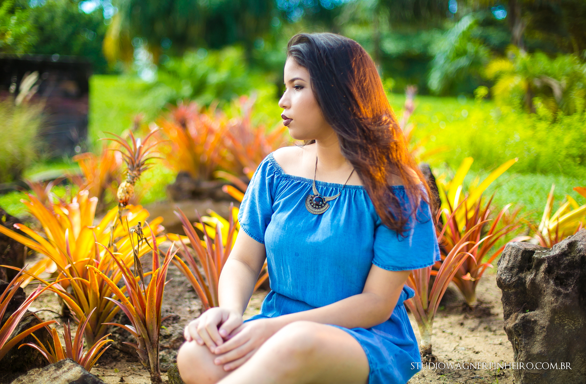 fotografia de perfil