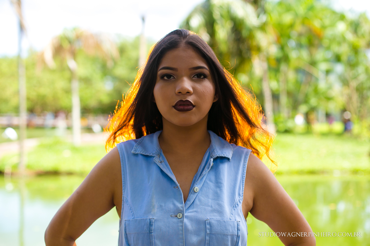 fotografia com luz no por do sol