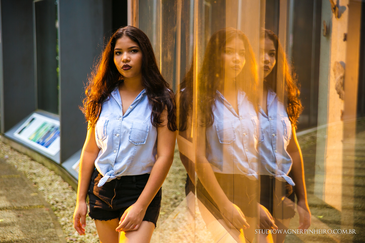 fotografia no espelho