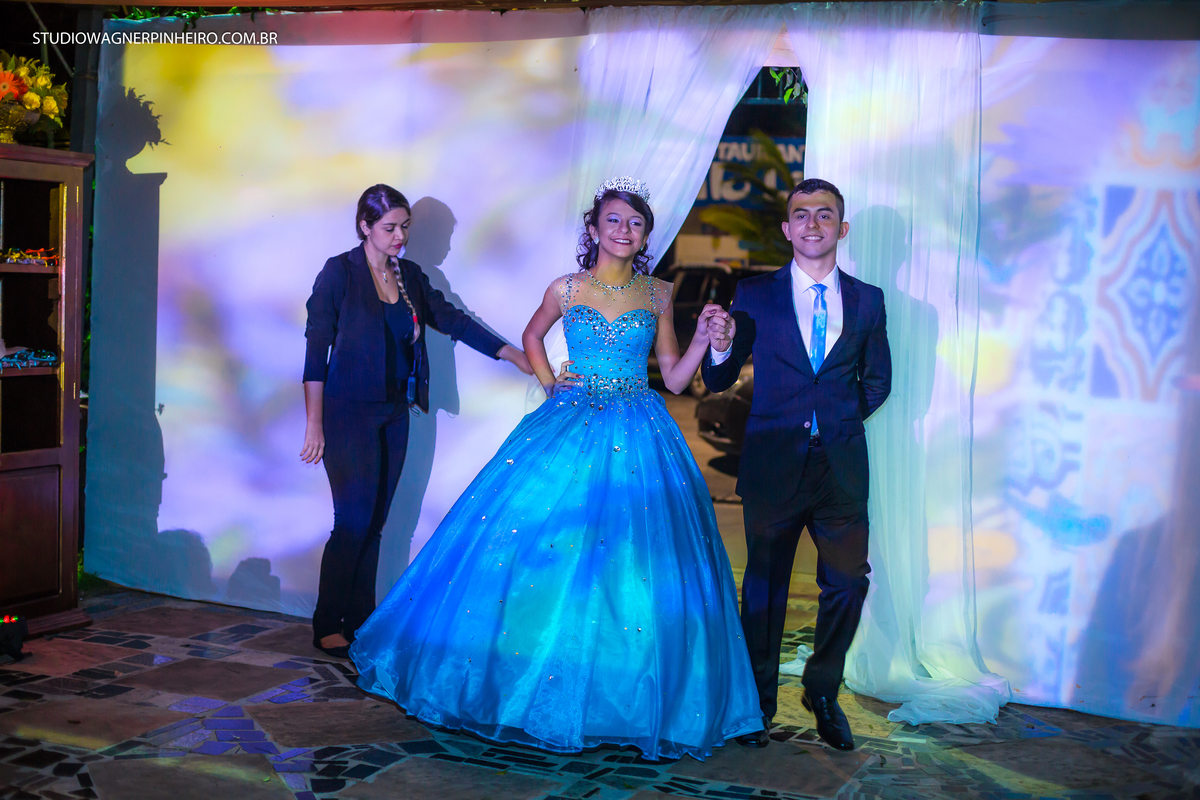entrada da debutante