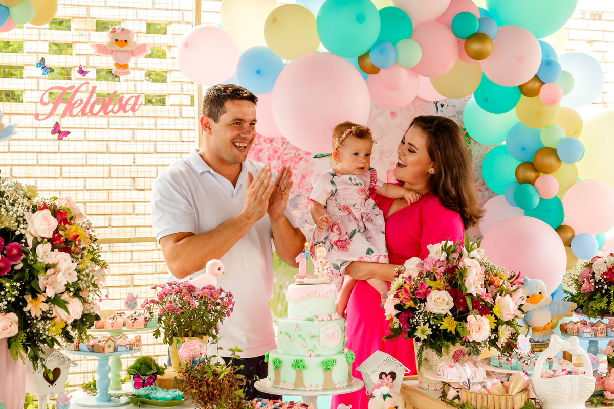 Aura Photo, aniversário de um ano em Tijucas, fotografia de aniversário em Tijucas, aniversário infantil em Tijucas.