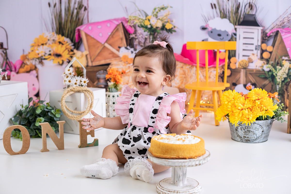 smash-the-cake-ensaio-a-hora-do-bolo-esmagnado-o-bolo-cenario-fotografico-fazendinha-rosa-fundo-fotografico-cake-smash-roupa-de-vaquinha-menina-fazendinha-rosa-one-photo-fotografa-de-crianca-barbacena-estudio-isabela-lobato-fotografia-animais-fazendinha