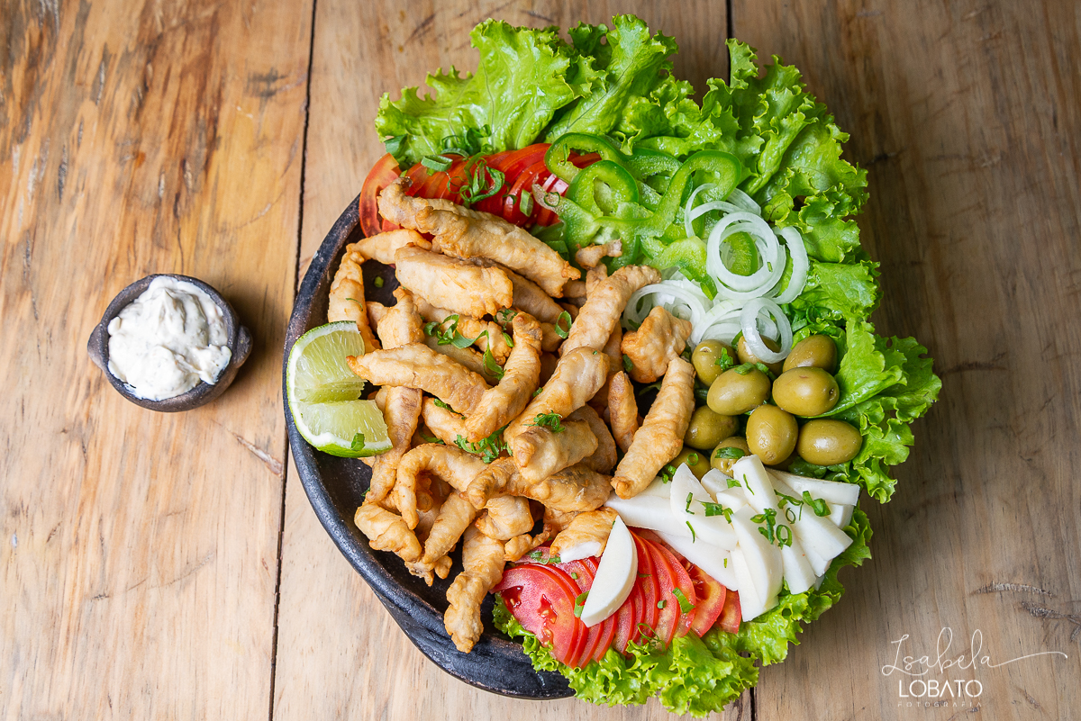 Batista Bar e Restaurarnte Frutos do Mar_Tilápia_salada _De Bar em Bar